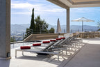 Hillside Contemporary Style Ibiza Villa with Panoramic Views of the Island near Cala Roja Cove and Talamanca Beach in Ibiza Town