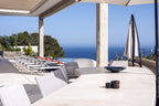 Hillside Contemporary Style Ibiza Villa with Panoramic Views of the Island near Cala Roja Cove and Talamanca Beach in Ibiza Town