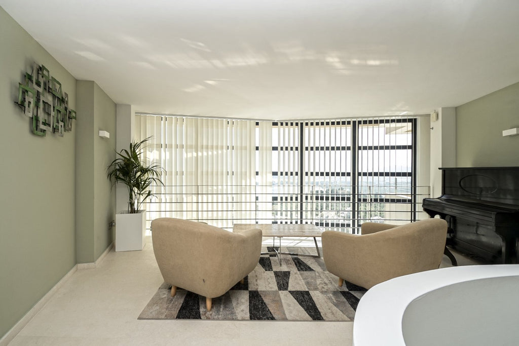 Hillside Contemporary Style Ibiza Villa with Panoramic Views of the Island near Cala Roja Cove and Talamanca Beach in Ibiza Town