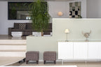 Hillside Contemporary Style Ibiza Villa with Panoramic Views of the Island near Cala Roja Cove and Talamanca Beach in Ibiza Town