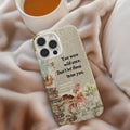 Funda de teléfono personalizada con texto estilo collage para iPhone o Samsung Regalo de cumpleaños de uso diario para ratones de biblioteca