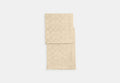 COACH® Women's Pañuelo Estola De La Marca en Beige | Mélange De Soie Et De Coton