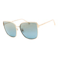 Chopard SCHG67M Metal Frame Sunglasses — Rose gold