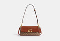 COACH® Women's Bolso De Hombro Jet En Lona De Firma | Pvc
