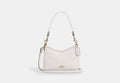 COACH® Women's Bolso De Hombro Pequeño Laurel en Blanco | Cuir