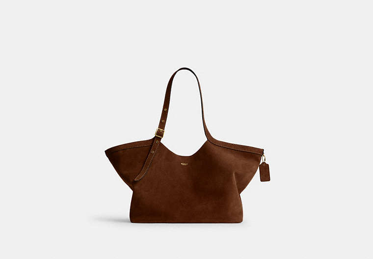 COACH® Women's Bolso Tote Gramercy en Castaño | Cuir