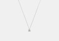 COACH® Women's Collar Con Colgante De Rogue en Gris | Métal