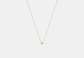 COACH® Women's Collar Con Colgante De Rosa De Té en Amarillo | Métal