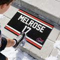 Alfombrilla antideslizante personalizada para el suelo de hockey con nombre, número y logotipo Regalo de inauguración de casa y cumpleaños para jugadores de hockey