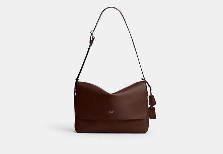 COACH® Men's Bolso Messenger Ludlow en Castaño | Cuir