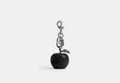 COACH® Women's Charm Para Bolso De Manzana De Cristal Pequeña en Negro | Résine