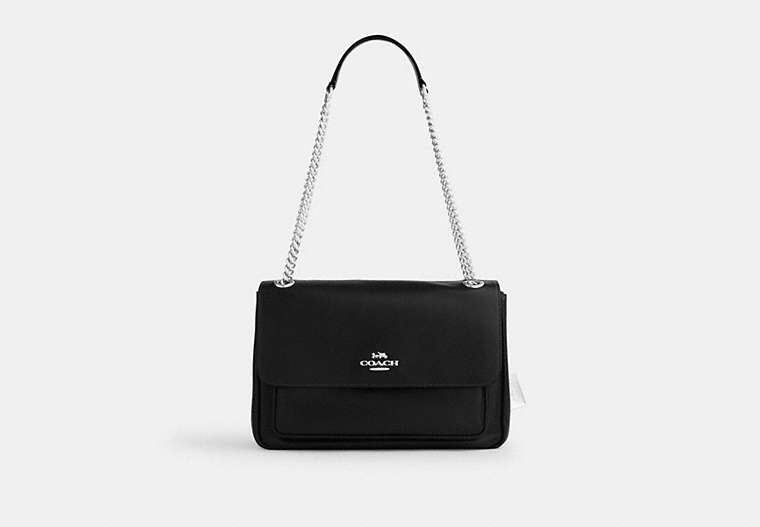 COACH® Women's Bolso Cruzado Elodie en Negro | Cuir
