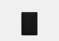 COACH® Men's Tarjetero Con Clip Para Billetes en Negro | Cuir