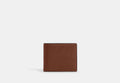 COACH® Men's Cartera 3 En 1 En Piel De Firma en Castaño | Cuir