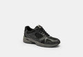 COACH® Men's Zapatillas Deportivas En Lona De Firma en Negro, Talla 11 | Matières Mélangées