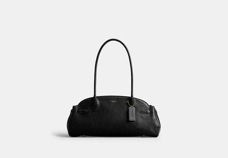 COACH® Women's Bolso Empire 34 en Negro | Cuir