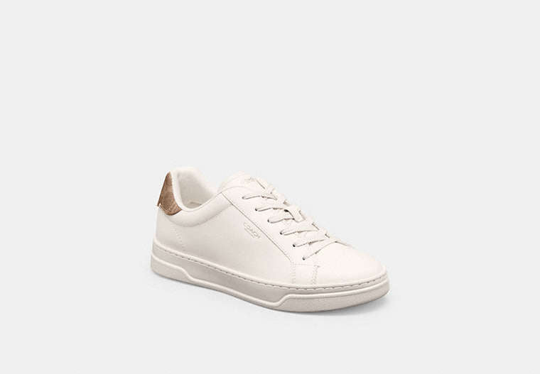 COACH® Women's Zapatilla Deportiva High Line, Talla 11 | Cuir