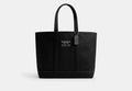 COACH® Men's Utility Tote en Negro | Toile