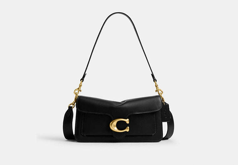 COACH® Women's Tabby Shoulder Bag 26 en Negro | Cuir