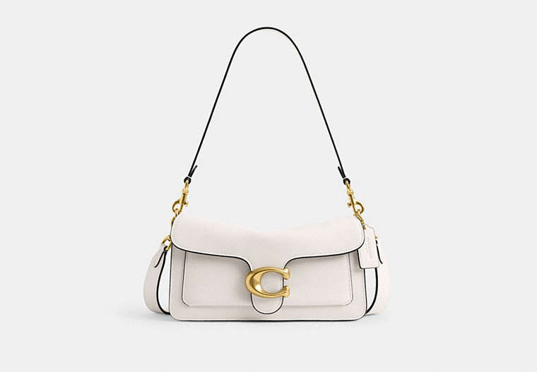 COACH® Women's Tabby Shoulder Bag 26 en Blanco | Cuir