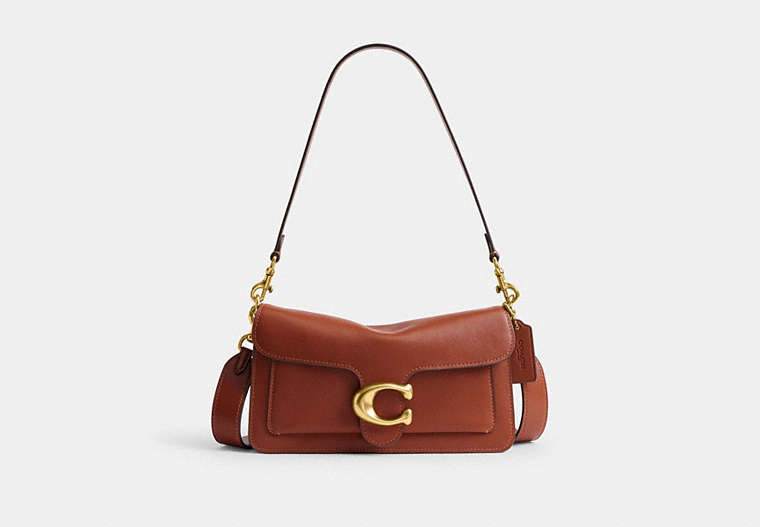 COACH® Women's Tabby Shoulder Bag 26 en Castaño | Cuir