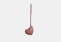COACH® Women's Charm Para Bolso Acolchado De Corazón en Rosa | Cuir