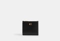 COACH® Women's Cartera Con Billetera Fina Básica en Negro | Cuir