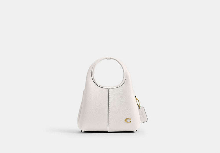 COACH® Women's Bolso De Hombro Lana 19 en Blanco | Cuir
