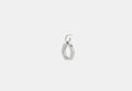 COACH® Women's Pendiente único De Tuerca Hexagonal en Gris | Métal