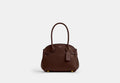 COACH® Women's Bolso Empire 21 Suave en Castaño | Cuir