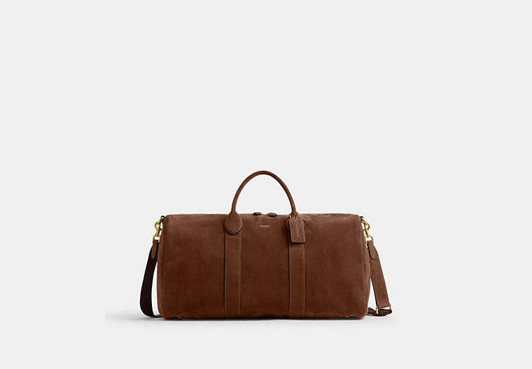 COACH® Unisex Bolsa Compass 50 en Castaño | Cuir