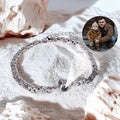 Personalizada Micro-tallado Foto Proyección Cadena Ajustable Pulsera Dainty Joyería Aniversario Cumpleaños Regalo para Amigos de la Familia