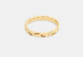 COACH® Women's Brazalete Con Bisagra De Firma en Amarillo | Métal
