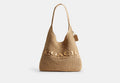 COACH® Women's Bolso De Hombro Brooklyn 39 en Beige | Paille