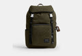 COACH® Men's Mochila Logan En Nylon De Firma en Verde