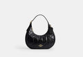 COACH® Women's Bolso De Hombro Emily Con Acolchado en Negro | Cuir