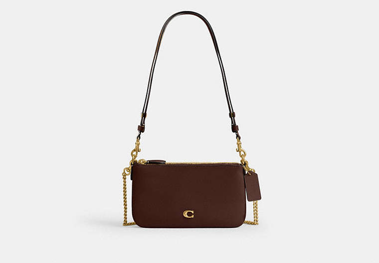 COACH® Women's Bolso Cruzado Audrey en Castaño | Cuir