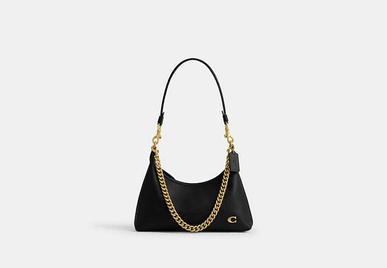 COACH® Women's Bolso De Hombro Juliet 25 en Negro | Cuir