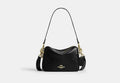 COACH® Women's Bolso Cruzado Carey en Negro | Cuir