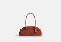 COACH® Women's Bolso Empire 34 en Gris | Cuir