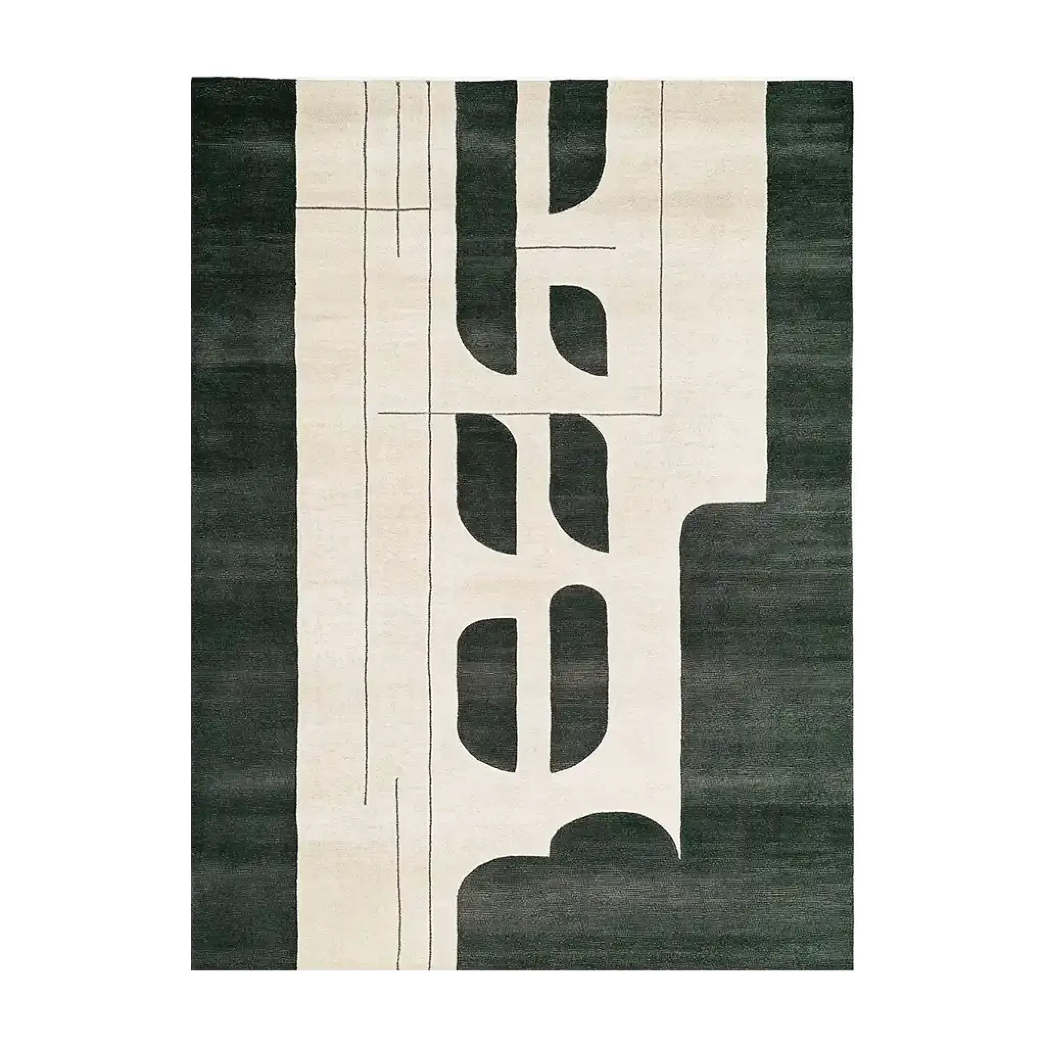 Celestial Cosmos Song Knotted Wool Rug