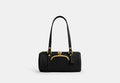 COACH® Women's Bolso Kisslock Barrel 28 en Negro | Cuir