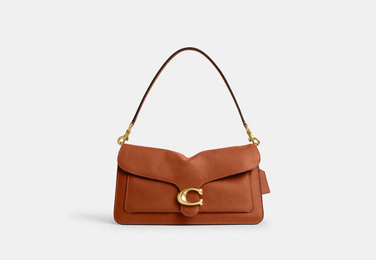 COACH® Women's Bolso De Hombro Tabby 36 en Castaño | Cuir