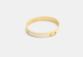 COACH® Women's Brazalete Con Bisagra Y C De Pavé | Métal