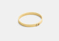 COACH® Women's Brazalete Con Bisagra Y C De Pavé en Amarillo | Métal