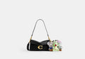 COACH® Women's Bolso De Hombro Soft Tabby 26 Con Charms Coach | Brain Dead en Negro | Cuir