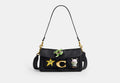 COACH® Women's Bolso De Hombro Soft Tabby 26 Con Pines Coach | Brain Dead en Negro | Cuir