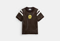 COACH® Unisex Camiseta De Fútbol De Malla Coach | Brain Dead en Castaño, Talla Mediano