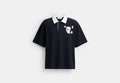 COACH® Men's Polo De Rugby Coach | Brain Dead en Azul, Talla Mediano
