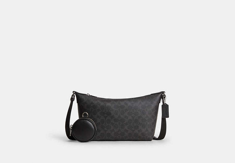 COACH® Men's Bolso Cruzado Finn Pequeño Con Bolsa En Lona De Firma | Pvc